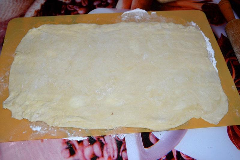 masa para la parte superior del pastel
