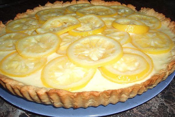 tarta de limón