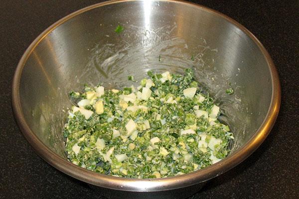 preparar el relleno