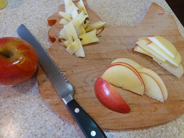 preparar manzanas