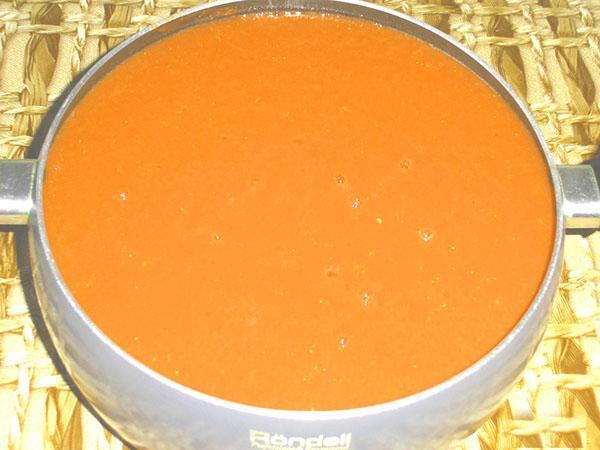 hervir el jugo de tomates amarillos