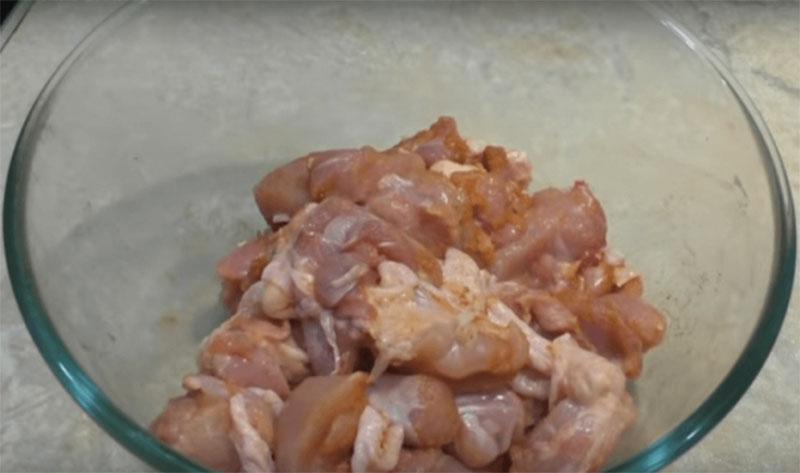 preparar carne de pollo