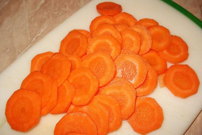 picar zanahorias