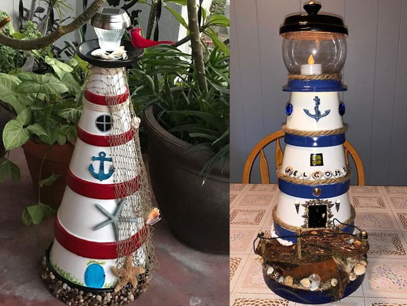 phare décoratif à l'intérieur de la maison