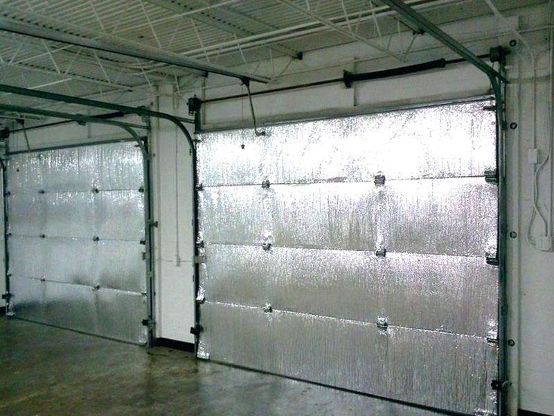 aislamiento de puertas de garaje