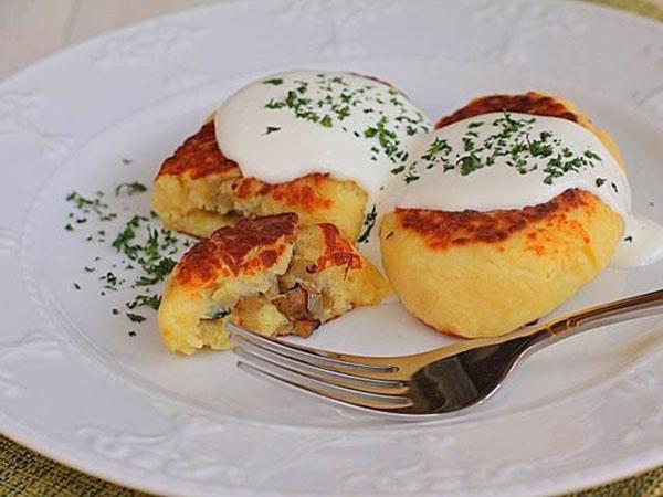 tartes aux pommes de terre farcies