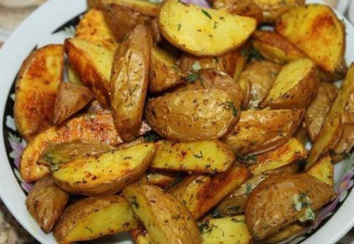 condimentar papas cocidas