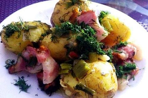 patatas camperas con pechuga de cerdo