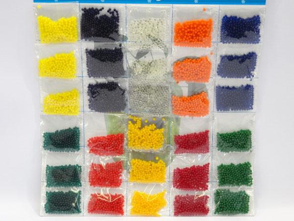 emballage d'hydrogel de couleur