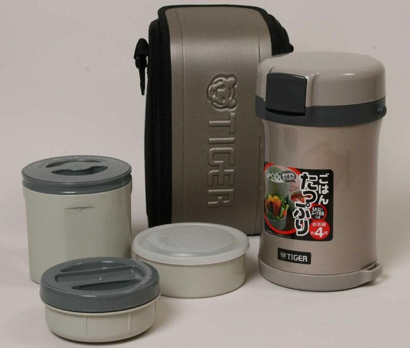 thermos alimentaire avec récipient