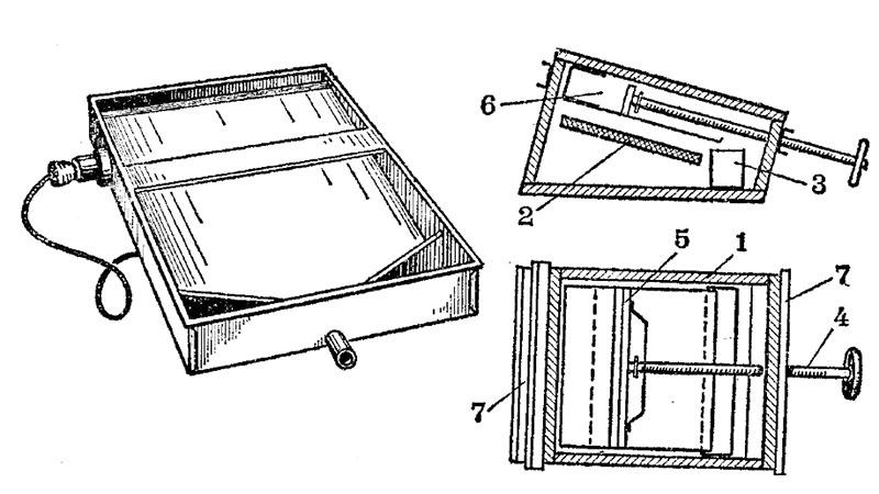 plans de fondeur de cire solaire
