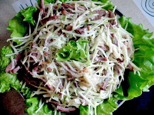 Radis en salade