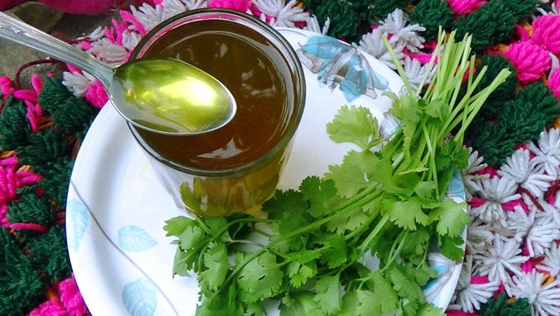 cilantro para la pancreatitis