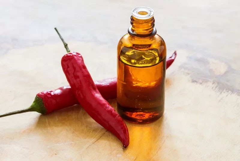 huile de poivre de cayenne