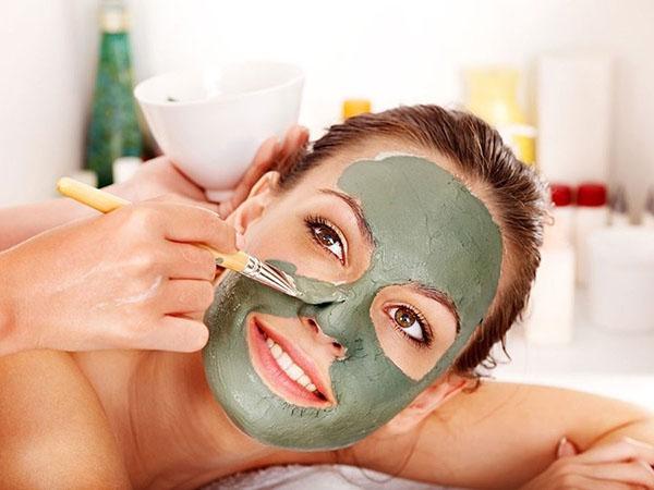 masque facial au safran