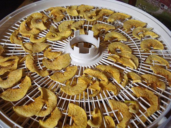 pommes sèches