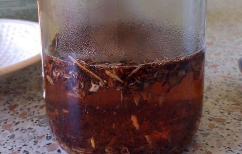 infusión de raíz de juncia
