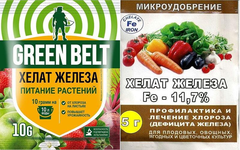 microfertilisant au chélate de fer