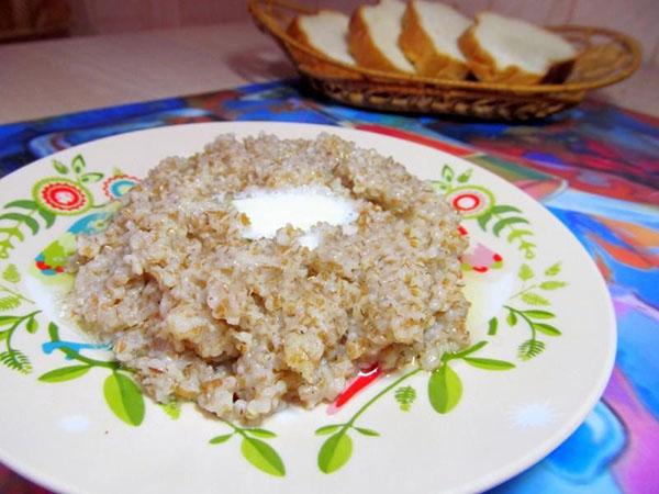 cereal de trigo sabroso y saludable