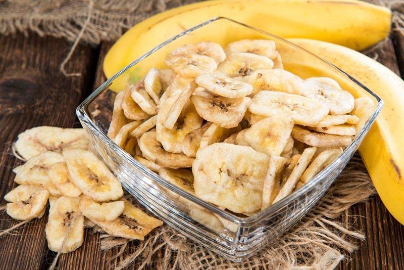 bananes séchées maison