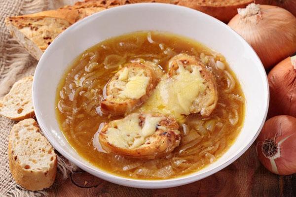 recette originale de soupe à l'oignon