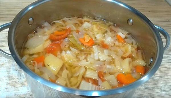 faire bouillir des légumes