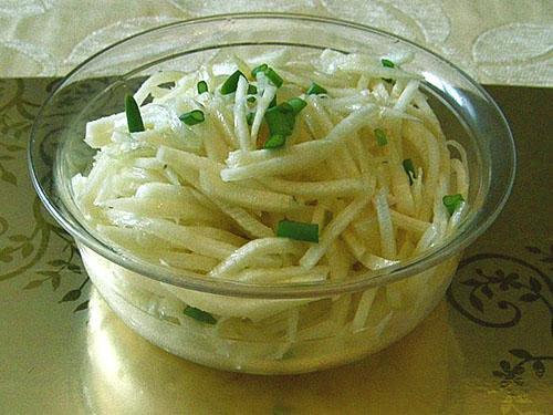 Ensalada de rábano negro