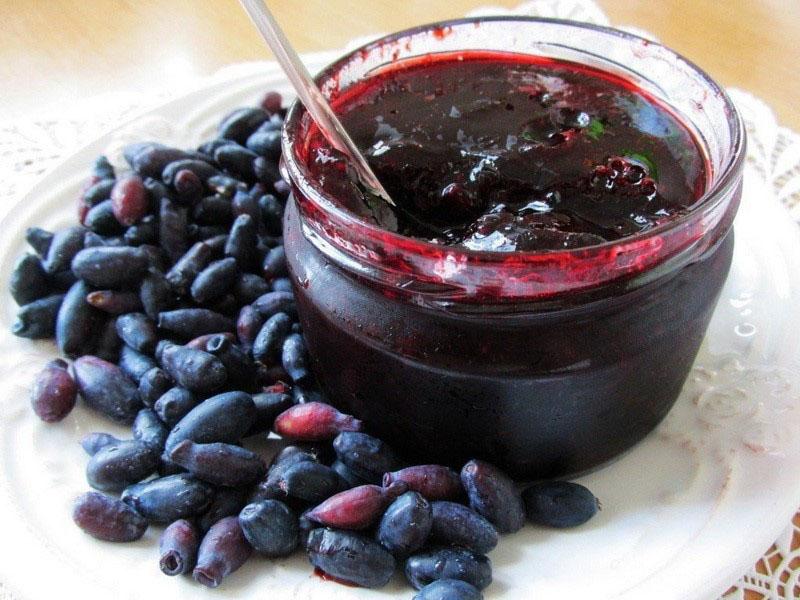 confiture de chèvrefeuille saine