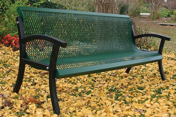 banc de jardin en plastique