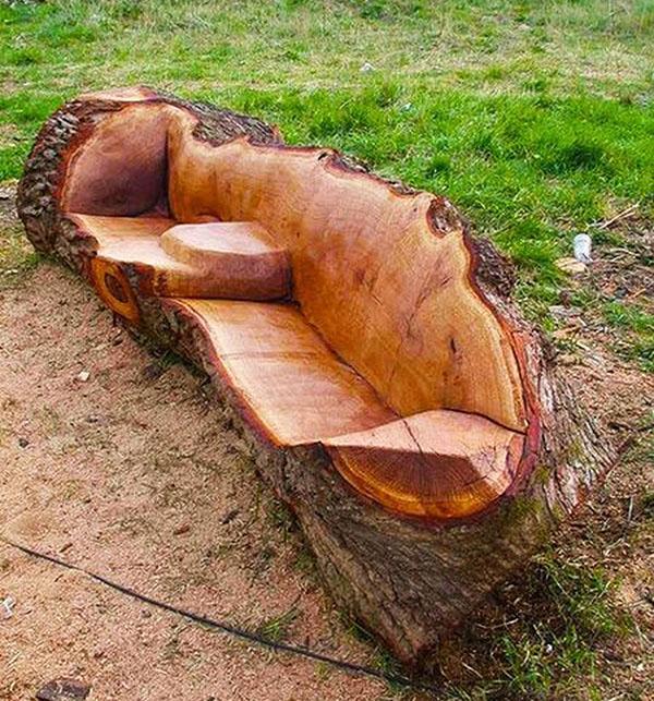 banc en bois ancien