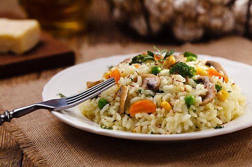 risotto aux légumes