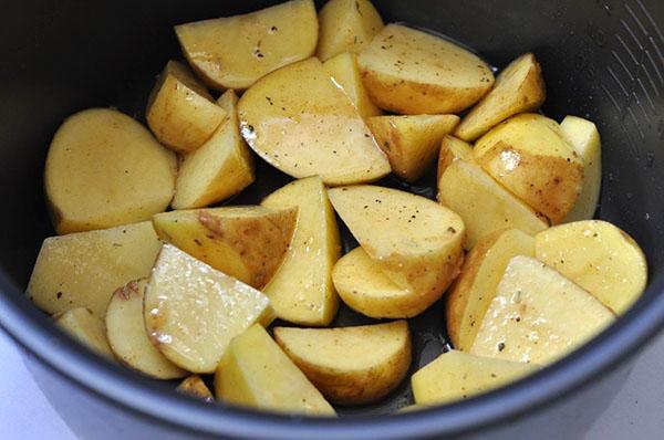 hornear patatas
