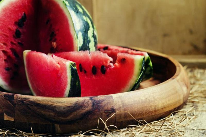 pastèque sucrée juteuse