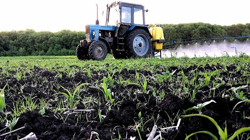 cultivo de campo mecanizado