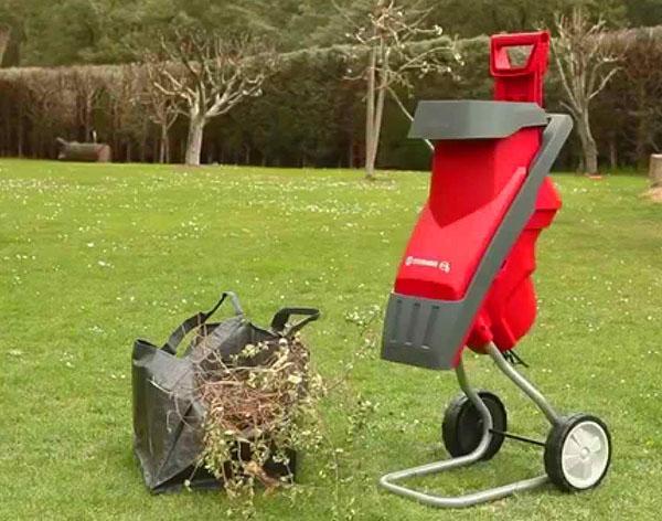 trituradora de jardín de baja potencia