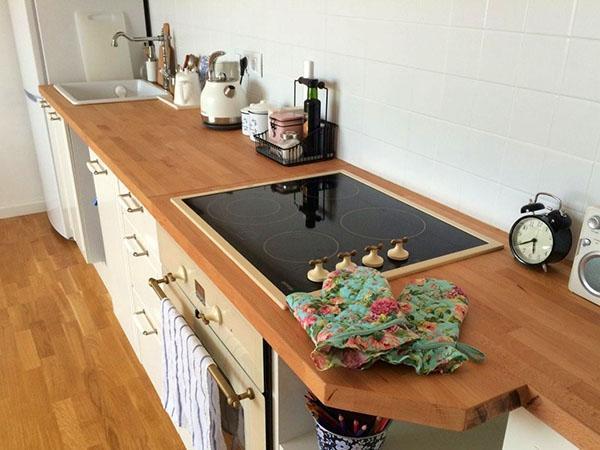 plateau de table en bois