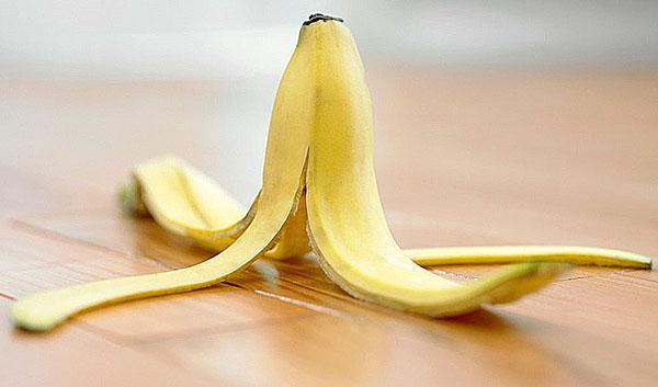 pelure de banane