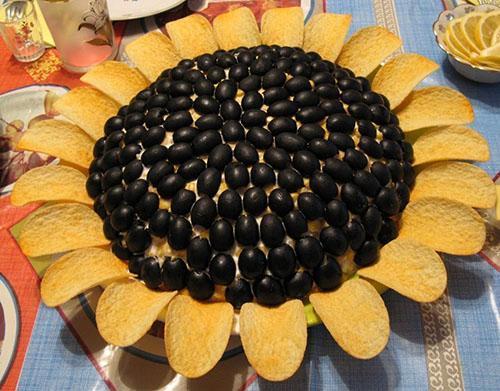 ensalada de girasol