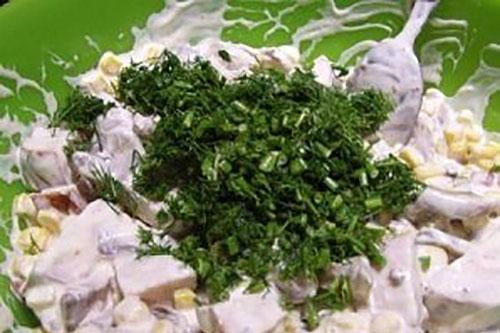 agregue verduras finamente picadas