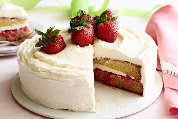 gâteau aux fraises