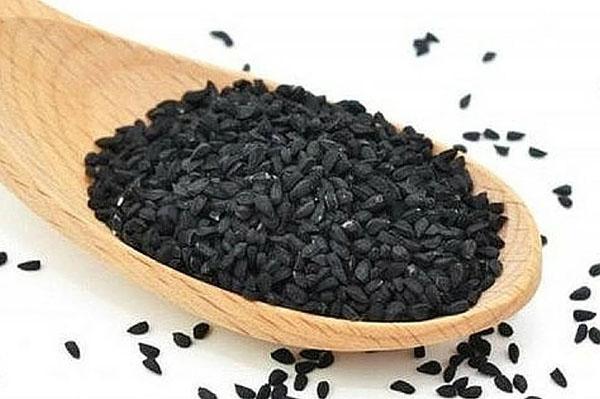 composition de graines de cumin noir