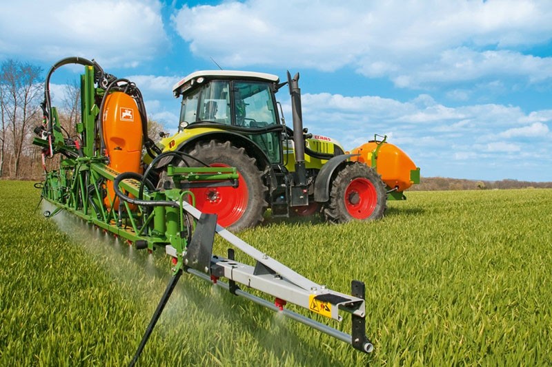 taux de consommation d'herbicide