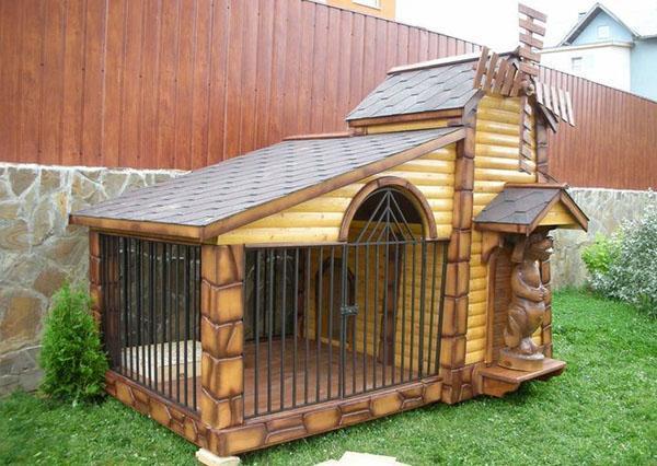 diseño de recinto para perros