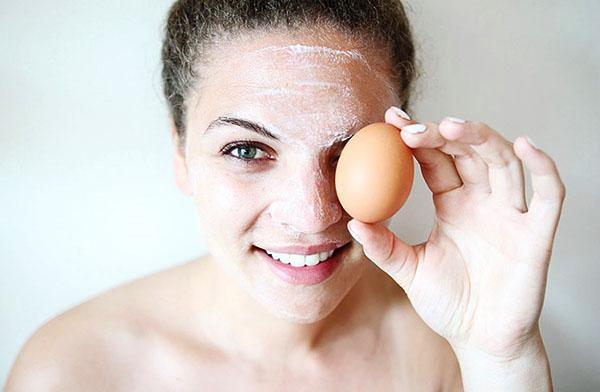 mascarilla proteica con aceite de árbol de té