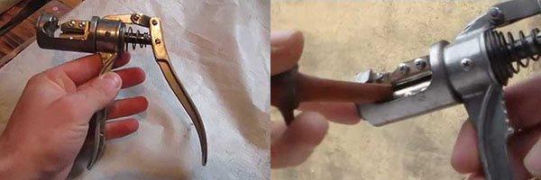 Podadora de injerto de ajo casera