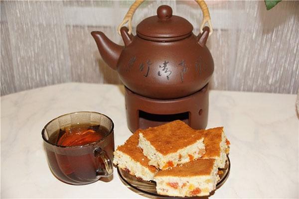 produits de boulangerie avec gâteau de cèdre