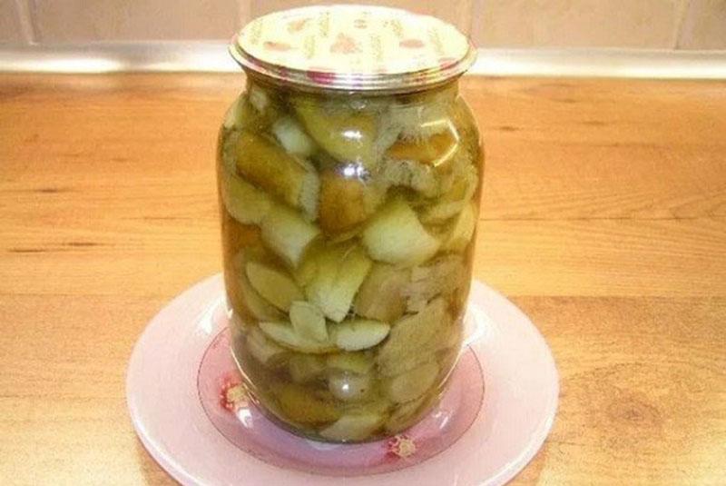 Verderones en escabeche