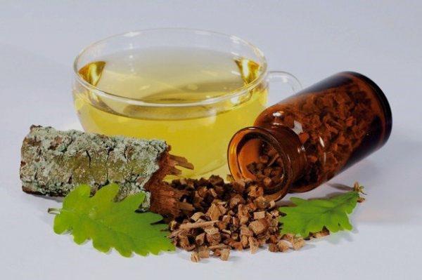 décoction d'écorce de chêne pour l'indigestion