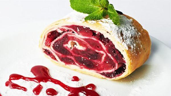 strudel aux cerises