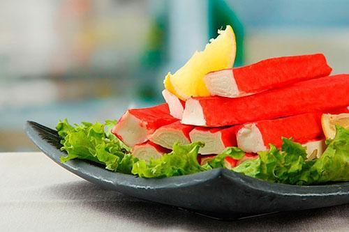 bocadillos de cangrejo